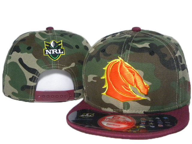 NRL Broncos NE Snapback Hat #06